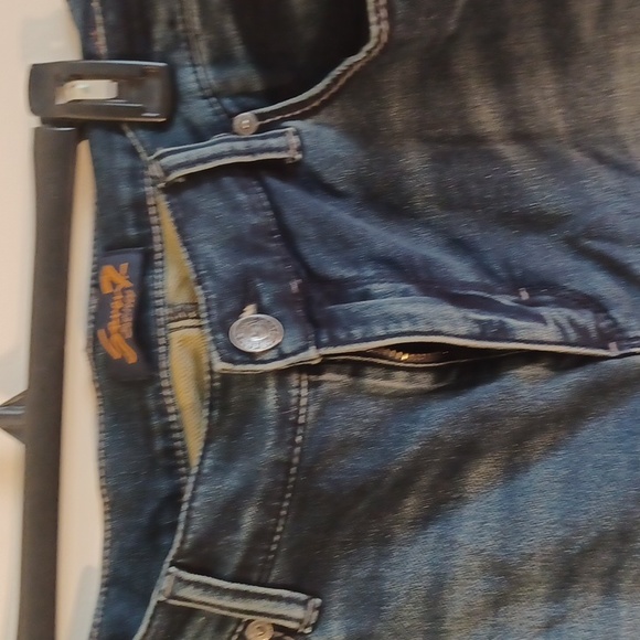 Seven7 girlfriend capri/ankle jeans - Picture 2 of 7